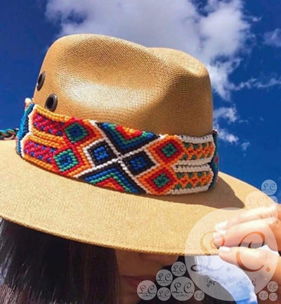 Sombrero con Cinto Tejido a mano de Chiapas - Le Catrina